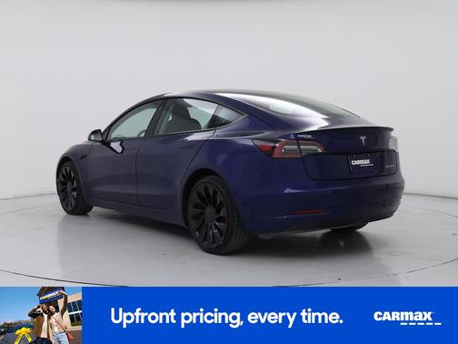 Blue 2023 Tesla Model 3 Performance