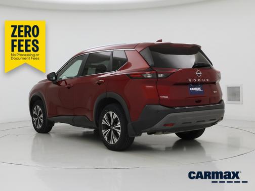 Red 2023 Nissan Rogue SV