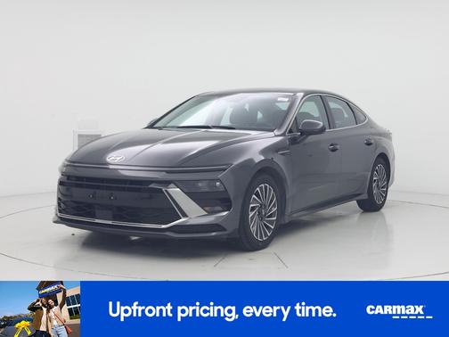Gray 2024 Hyundai SONATA Hybrid SEL