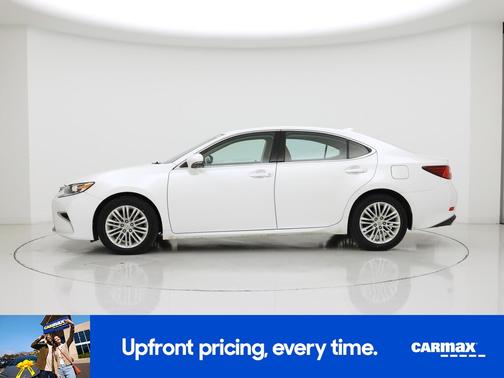 White 2016 Lexus ES 350