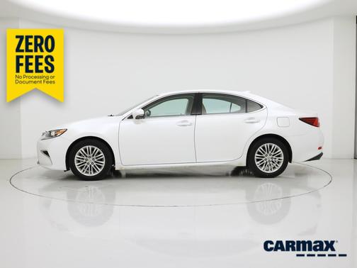 White 2016 Lexus ES 350