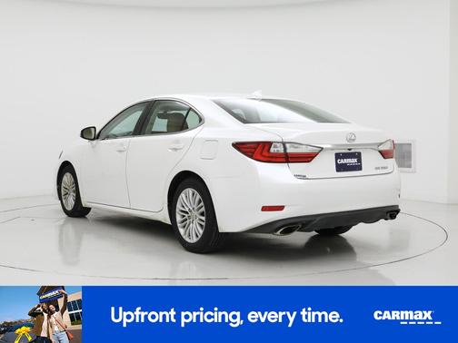 White 2016 Lexus ES 350