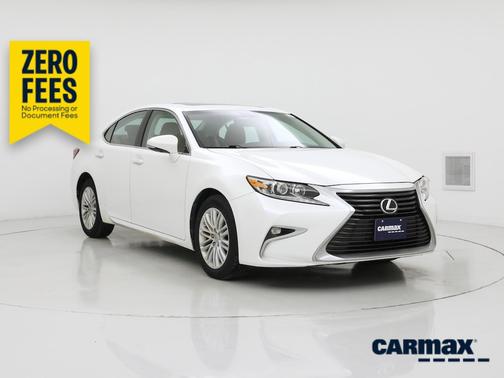 White 2016 Lexus ES 350