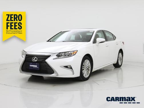 White 2016 Lexus ES 350