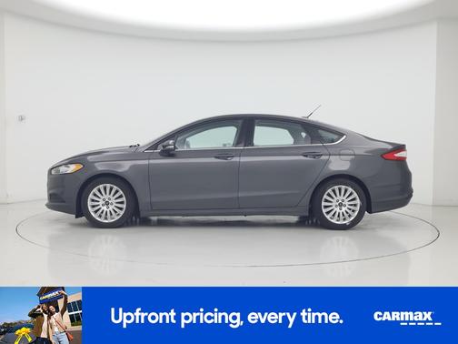 Gray 2015 Ford Fusion Hybrid SE