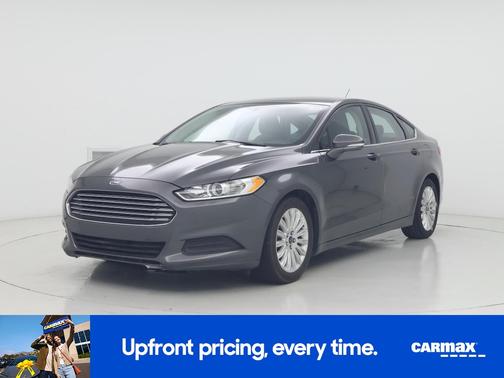 Gray 2015 Ford Fusion Hybrid SE