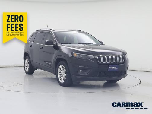 Black 2019 Jeep Cherokee Latitude