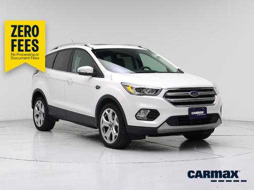 White 2017 Ford Escape Titanium