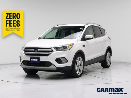 White 2017 Ford Escape Titanium