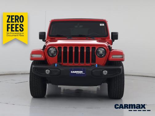 Red 2022 Jeep Wrangler Unlimited 4xe Unlimited Sahara