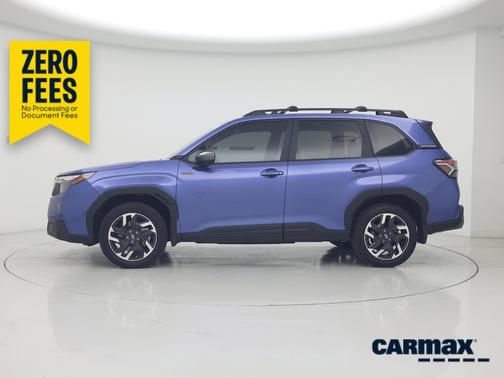 Blue 2025 Subaru Forester Hybrid Premium