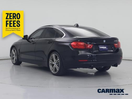 Black 2016 BMW 435 I Gran Coupe