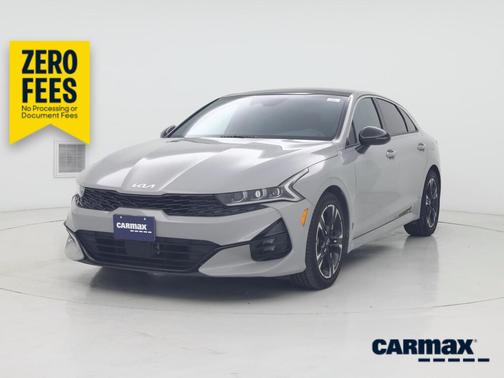 Gray 2022 Kia K5 GT-Line