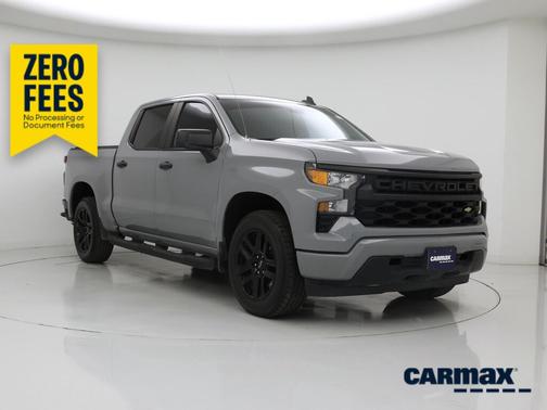Gray 2024 Chevrolet Silverado 1500 Custom