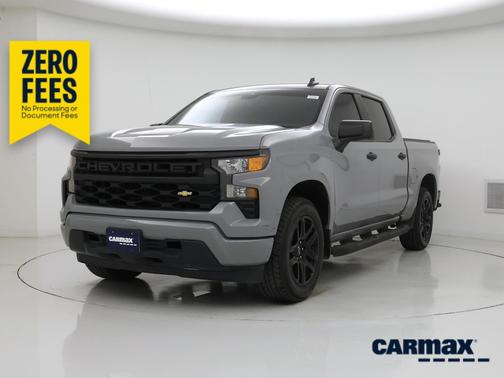 Gray 2024 Chevrolet Silverado 1500 Custom