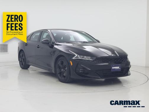 Black 2021 Kia K5 GT-Line