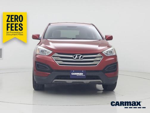 Burgundy 2015 Hyundai Santa Fe Sport