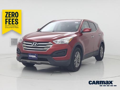 Burgundy 2015 Hyundai Santa Fe Sport