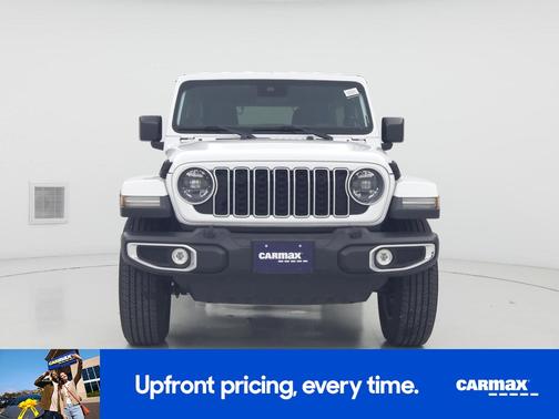 White 2025 Jeep Wrangler Sahara
