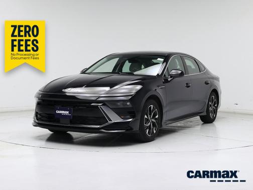 Black 2025 Hyundai SONATA SEL
