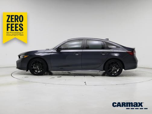 Gray 2025 Honda Civic Hybrid Sport Touring