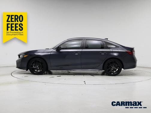 Gray 2025 Honda Civic Hybrid Sport Touring