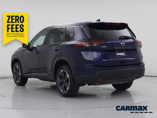 Blue 2025 Nissan Rogue SV