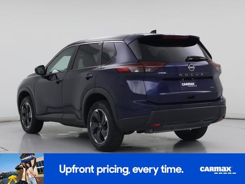 Blue 2025 Nissan Rogue SV