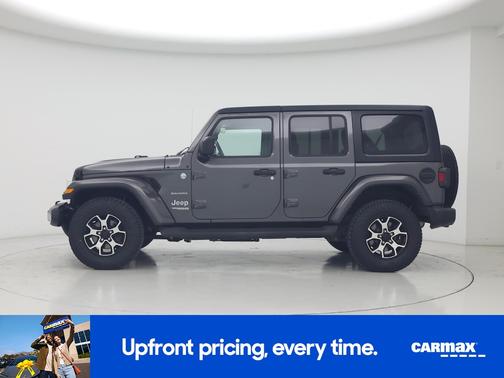 Gray 2022 Jeep Wrangler Unlimited Sahara