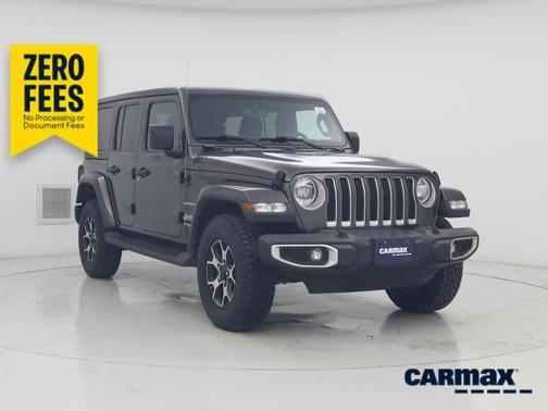 Gray 2022 Jeep Wrangler Unlimited Sahara