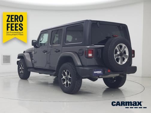 Gray 2022 Jeep Wrangler Unlimited Sahara