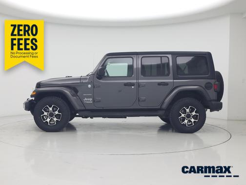 Gray 2022 Jeep Wrangler Unlimited Sahara