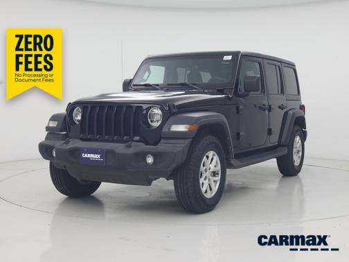 Black 2023 Jeep Wrangler Unlimited Sport S