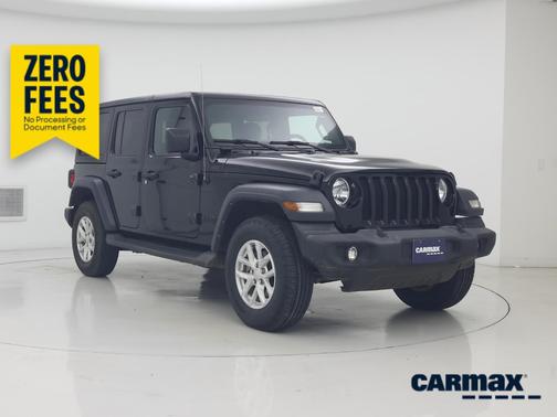 Black 2023 Jeep Wrangler Unlimited Sport S