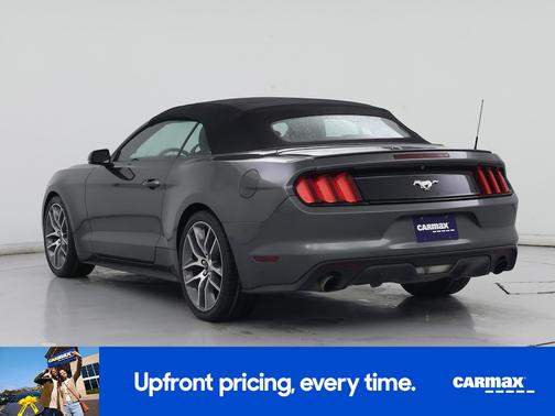 Black 2016 Ford Mustang Ecoboost Premium