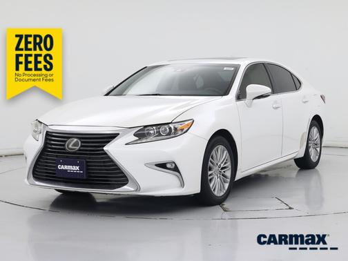 White 2017 Lexus ES 350