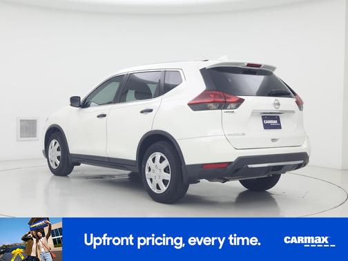 White 2019 Nissan Rogue S