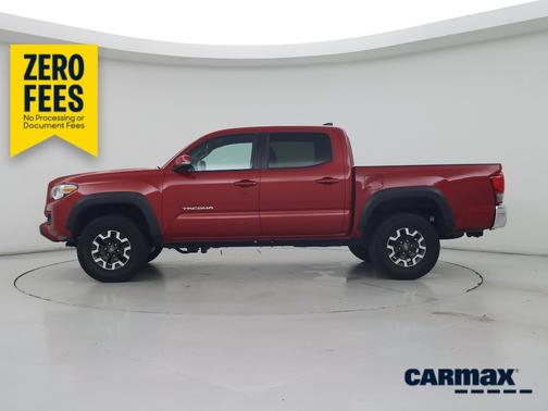 Red 2016 Toyota Tacoma TRD Off Road