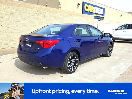 Blue 2018 Toyota Corolla SE
