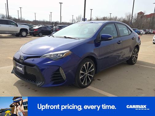 Blue 2018 Toyota Corolla SE