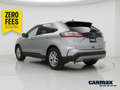 Silver 2022 Ford Edge SEL