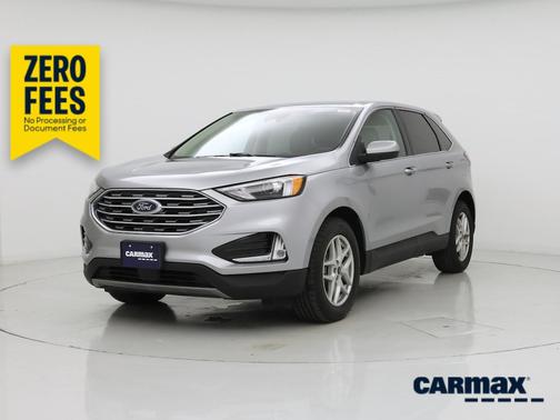 Silver 2022 Ford Edge SEL