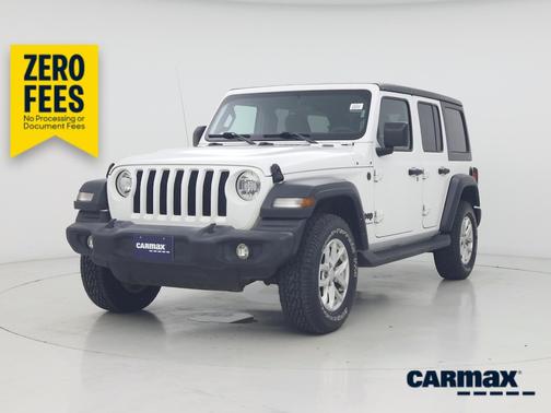 White 2023 Jeep Wrangler Unlimited Sport S
