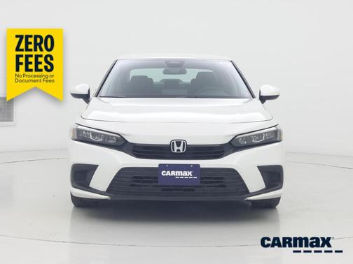 White 2024 Honda Civic LX