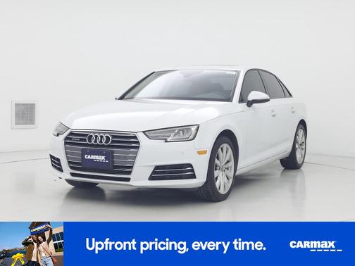 White 2017 Audi A4 Premium