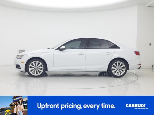 White 2017 Audi A4 Premium