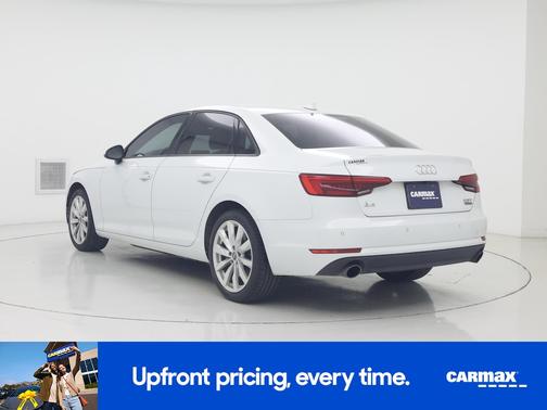 White 2017 Audi A4 Premium