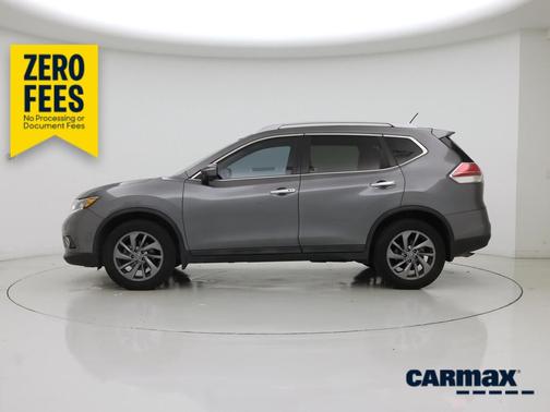 Gray 2016 Nissan Rogue SL
