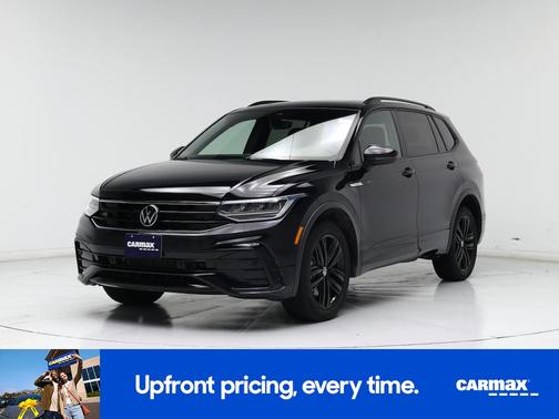 Black 2022 Volkswagen Tiguan SE R-Line Black