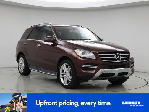 Burgundy 2015 Mercedes-Benz M-Class